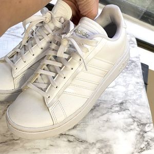 Adidas Grand Court White Casual Sneakers Women’s Size 9